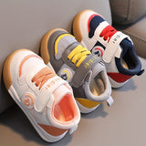 Ultra-Comfortable Baby Boys Sneakers - Lightweight Anti-Slip Grip - Perfect for Indoor/Outdoor Playtime - Seasonal Footwear for Spring & Autumn Adventures