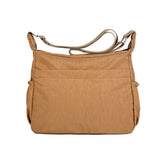 Women's Bag  New Lightweight Washed Nylon Cloth Bag Women's Messenger Bag Shoulder Bag Cross-Border Trendy Casual Shoulder Bag
