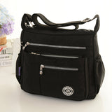 Women's Bag  New Lightweight Washed Nylon Cloth Bag Women's Messenger Bag Shoulder Bag Cross-Border Trendy Casual Shoulder Bag