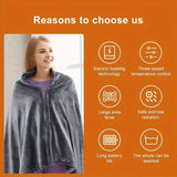 Electric Heating Blanket (59.06x31.5x0.59inch) USB Charging And Heating Blanket, Flannel Single Person Warm Shawl, Three Speed Temperature Control Adjustment, Suitable For Office Lunch Break, Outdoor Travel, Car Travel, And Warmth Preservation