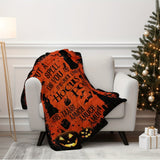 1 Pc Witch Blanket Halloween Throw Blankets For Women Witch Flannel Fleece Blankets For Couch Sofa Bed Chair Decor Halloween Decorations Blanket 60x80in, Soft Flannel Throw Blanket