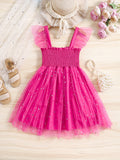 Elegant Girls' Sequin Tutu Dress: Spring/Summer Comfort, Durable Material - Perfect for Birthdays & Holidays