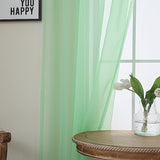 1-Panel Wedding Arch Draping Fabric Curtain - Colorful, Sheer, 26" x 197" Backdrop Curtain for Wedding Ceremony, Party, Ceiling Decor, and Home Decor