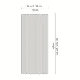 1-Panel Wedding Arch Draping Fabric Curtain - Colorful, Sheer, 26" x 197" Backdrop Curtain for Wedding Ceremony, Party, Ceiling Decor, and Home Decor
