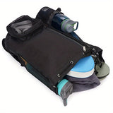 Large Capacity Mesh Swim Backpack - Ultra-Breathable, Adjustable Straps, Multi-Pocket Design - Perfect Black Gym Beach Bag for Swimmers, Water Sports Enthusiasts and Fitness Lovers