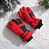 Youngsters' Winter Snow Gloves for Boys & Girls Ages 9-16 - Perfect for Outdoor Sports, Cycling, Fishing & Skiing | Hand Washable, for Winter