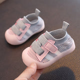 Casual Comfortable Woven Shoes For Baby Boys Girls, Breathable Non-slip Walking Shoes For Indoor Outdoor