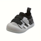 Casual Comfortable Woven Shoes For Baby Boys Girls, Breathable Non-slip Walking Shoes For Indoor Outdoor