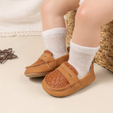 Kids' Gentleman Casual Loafers - Comfortable & Lightweight for Parties and Performances, Slip-On, Faux Leather with Fabric Lining