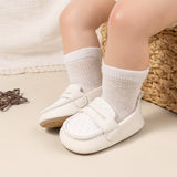 Kids' Gentleman Casual Loafers - Comfortable & Lightweight for Parties and Performances, Slip-On, Faux Leather with Fabric Lining