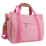 Large Canvas Tote Bag with Multiple Pockets for Women & Men, Cute Crossbody Shoulder Bag Casual Hobo Messenger Purse Handbag