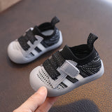 Casual Comfortable Woven Shoes For Baby Boys Girls, Breathable Non-slip Walking Shoes For Indoor Outdoor