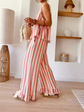 Goosudu Sexy Casual Print Hollowed Out Frenulum O Neck Skinny Jumpsuits