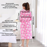 1pc Floral Luxury Bathrobe - Ultra-Absorbent Coral Velvet, Soft Skin-Friendly Loungewear, Cute Long Pajamas with Eye-Catching Print, Stylish Long-Sleeve for Womens Year-Round Comfort