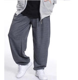 Men Sweatpants Hip Hop Dance Mens Trousers Pants Casual Joggers Loose Pants Wide Leg Male Clothing Spring Autumn Bottoms XXXXL PLus Size