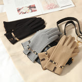 Warmest Winter Gloves for Women - Cold Weather Gloves with Touch Screen Fingers, Fleece Lined, Windproof, and Sensitive Texting Capability for Smartphones - Perfect for Outdoor Activities