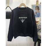 Designer Sweater women sweaters jumper Embroidery Print sweater Knitted claic Knitwear Autumn winter keep warm jumpers mens design