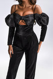 goosudu Anneka Puff Sleeve Jumpsuit