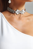 goosudu Eleanor Pearl Diamond Chocker