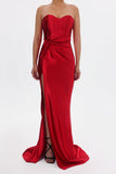 goosudu Emmanuelle Strapless Maxi Dress