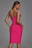 goosudu Fantasya Bandage Dress - Pink