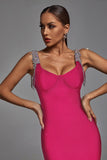 goosudu Fantasya Bandage Dress - Pink