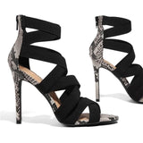 High Heel Sandal for Women Female Shoe Buckle Summer High-heeled Girls Comfort New Fashion Stiletto Strap  Peep Toe Open