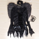 Halloween Carnival Cosplay Costumes for Women Adult Demon Scary Devil Angel Party Disfraz Funny Playsuit Ghost Bride Dress