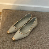 woloong New Spring Flats Ballerina Shoes Fashion Brand Pointed Toe Shallow Slip On Flat Ballet Shoes Female Loafer Zapato