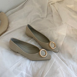 woloong New Spring Flats Ballerina Shoes Fashion Brand Pointed Toe Shallow Slip On Flat Ballet Shoes Female Loafer Zapato