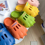 woloong New Beach Children Slippers Summer Outdoor Shoes for Boys Designer Child Clogs Soft Baby Slippers for Home Girls Crock Tong