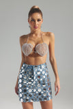 goosudu Josephine Diamante Heart Top