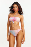 goosudu Moto Gradient Chain Bikini Set