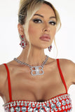 goosudu Naima Diamante BB Necklace