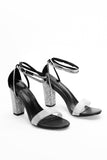 goosudu Naima Diamante Strappy Heeled Sandals