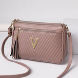 GOOSUDU 2025Women's bag middle-aged bag Korean version popular spring and summer fashion trend shoulder bag women's messenger medium bag change mobile phone bag