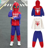 Autumn Ultraman Clothes Boys Spring and Autumn Suits  New Boys Children Spider-Man Fashionable Children's Clothing