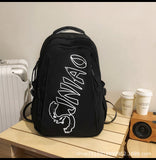 Men's and Women's Same Style Student Schoolbag Backpack Large Capacity Trendy Korean Style Junior High School Backpack
