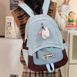 Customized Cross-Border Schoolbag Lightweight Junior and Middle School Students Backpack Girls' Japanese Cute Large Capacity College Students' Backpack