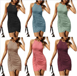 2023  Spring and Summer New  New Hot Sale Solid Color Sexy Dress Vest Hot Trade Women's Clothing