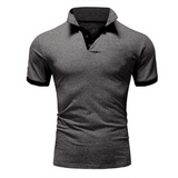 GOOSUDU New Arrival Summer T-shirt Paul Men's Short-Sleeved Shirt Popular Fashion Polo Shirt