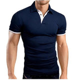 GOOSUDU New Arrival Summer T-shirt Paul Men's Short-Sleeved Shirt Popular Fashion Polo Shirt