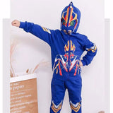 Autumn Ultraman Clothes Boys Spring and Autumn Suits  New Boys Children Spider-Man Fashionable Children's Clothing