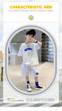 Children's Clothing Boys Summer Suit Solid Color  New Korean Style Children's Loose Two-Piece Suit Medium and Large Children's Casual Fashion