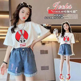 Children's Denim Shorts Factory Wholesale Girls Casual Thin Pants Summer New Children's Clothing Shorts Wholesale Shorts