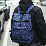 New Factory in Stock National Style Hundred Family Name Trendy Personality Backpack Middle School Student Computer Backpack