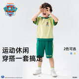 Boys' Short Sleeve Suit  Summer New Children's T-shirt Shorts Sportswear Summer Baby Boys' Clothes