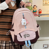 Customized Cross-Border Schoolbag Lightweight Junior and Middle School Students Backpack Girls' Japanese Cute Large Capacity College Students' Backpack