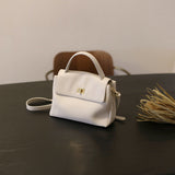 2025 The first layer of cowhide popular medium spring and summer new color soft cowhide versatile portable shoulder messenger women's bag, factory direct