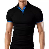 GOOSUDU New Arrival Summer T-shirt Paul Men's Short-Sleeved Shirt Popular Fashion Polo Shirt